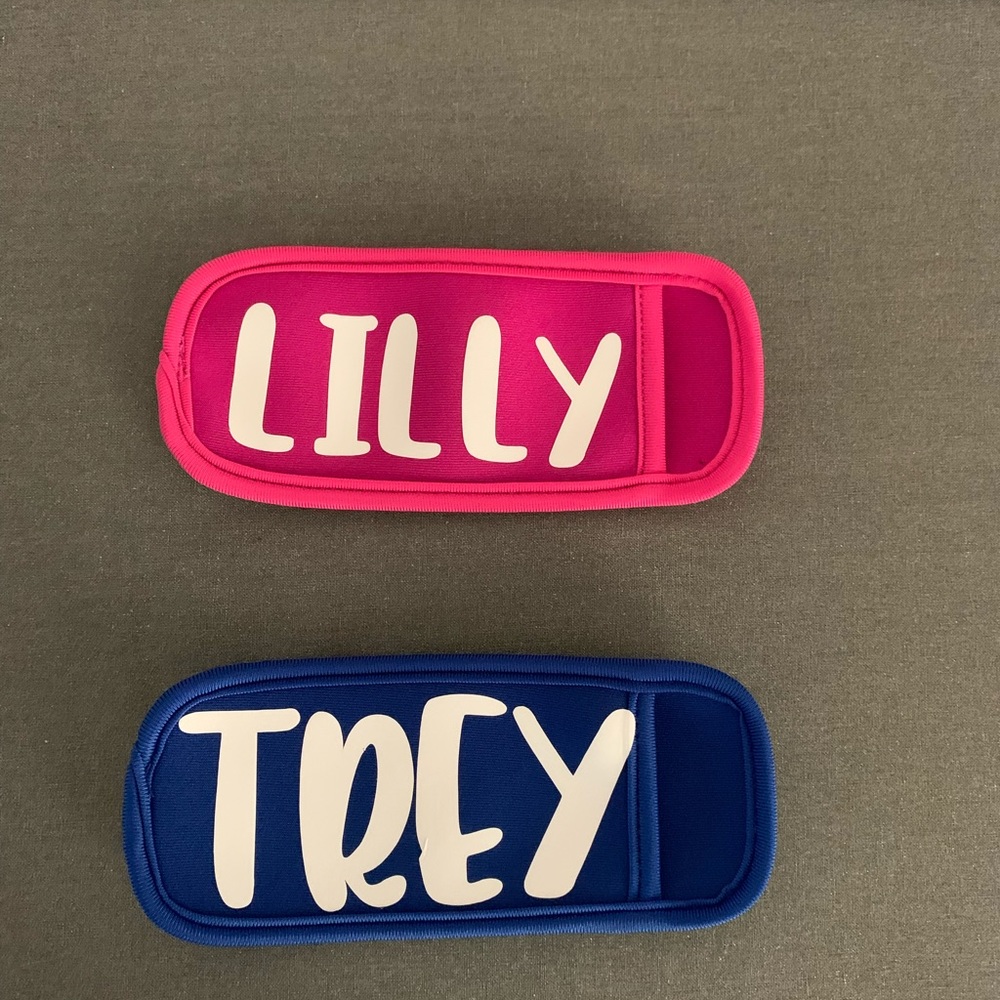 2 Personalized Kid’s Popsicle Ice Pop Holders - Picture 4 of 10
